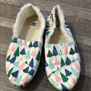 Toms Multicolor Patterned Flats
